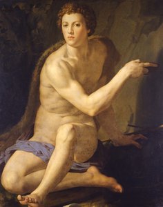 Keresztelő Szent János, 1555 körül (olaj, fa)